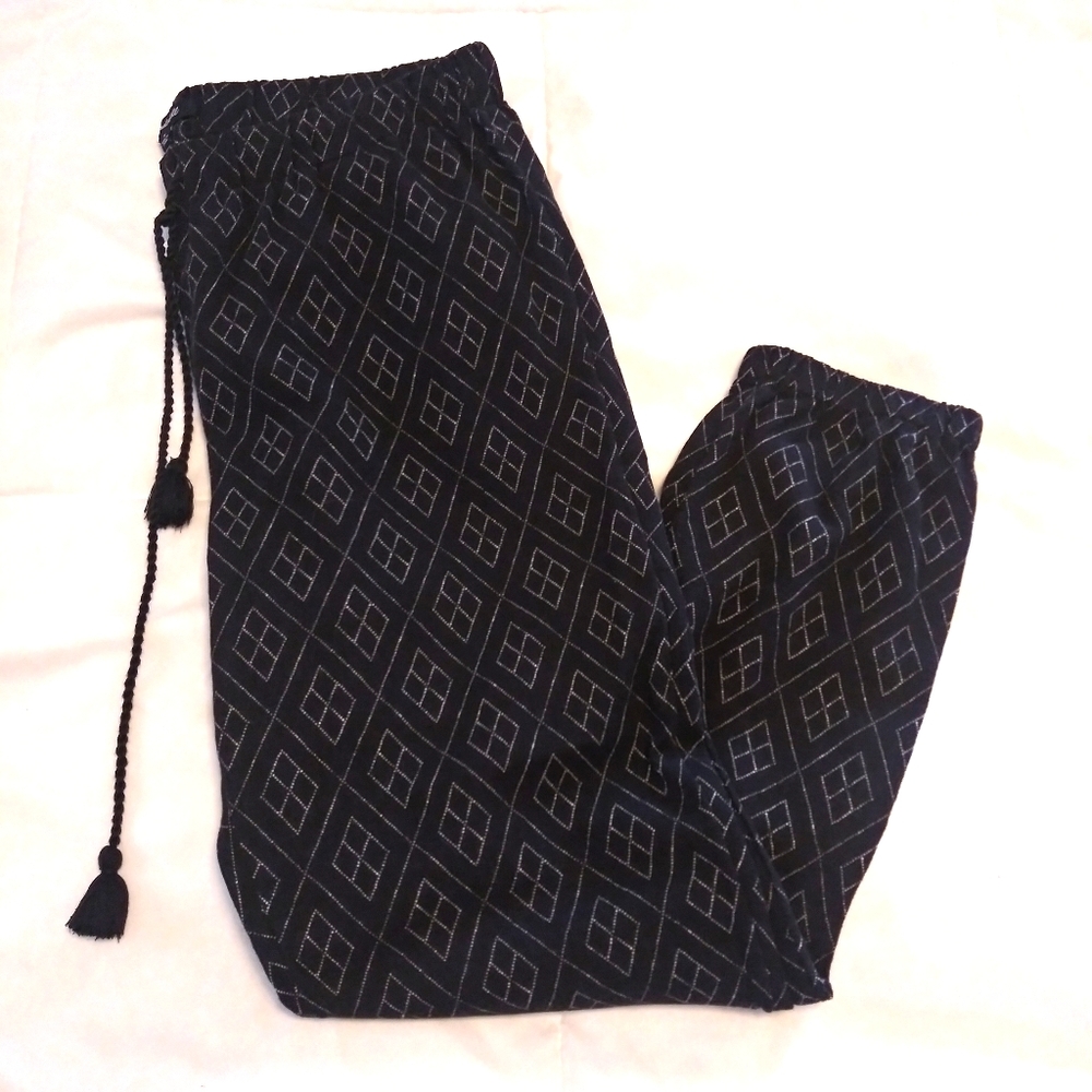 Madewell Shorewalk Pant Diamond Print G5950 Medium